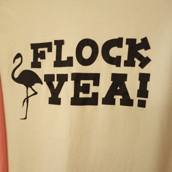 🐮 🐄 Sport-Tek Flamingo Long Sleeve T-Shirt - Picture 1 of 4
